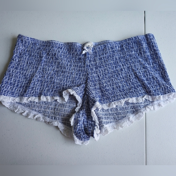 Victorias Secret PINK by Frankies Bristol Poplin Shorts Womens X-Large - Picture 11 of 11